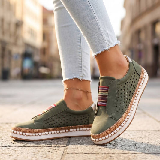 Sneakersy Cayla ze skóry
