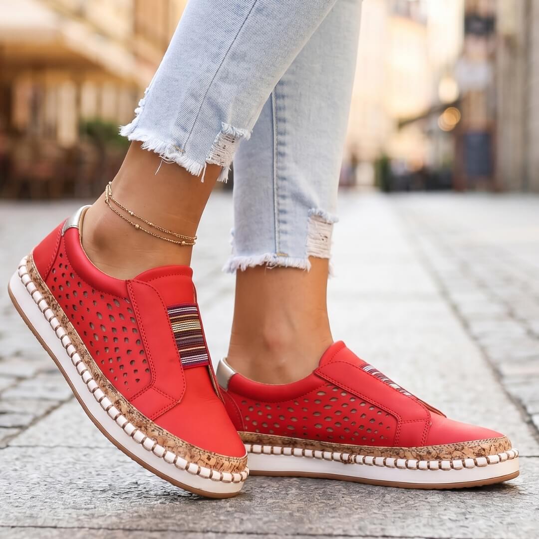 Sneakersy Cayla ze skóry