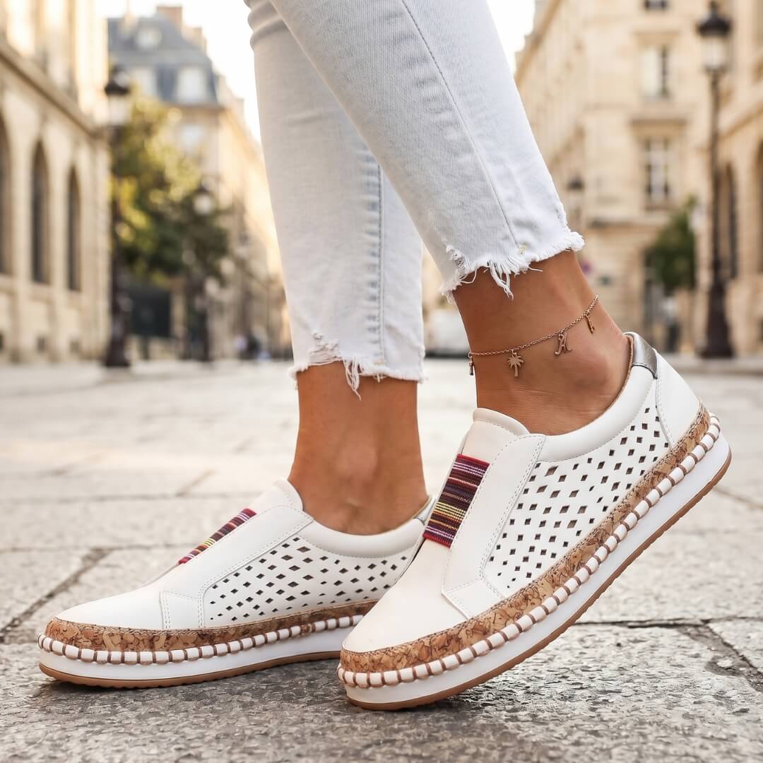 Sneakersy Cayla ze skóry