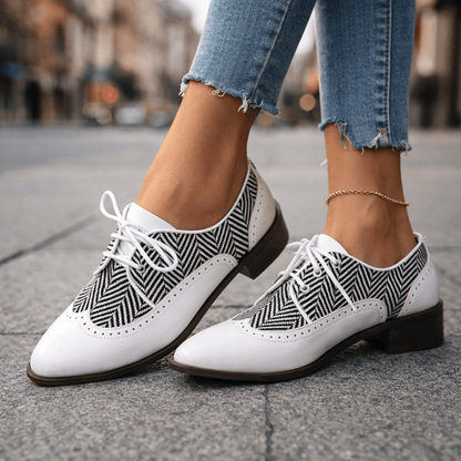 Buty Velisse z tweedu