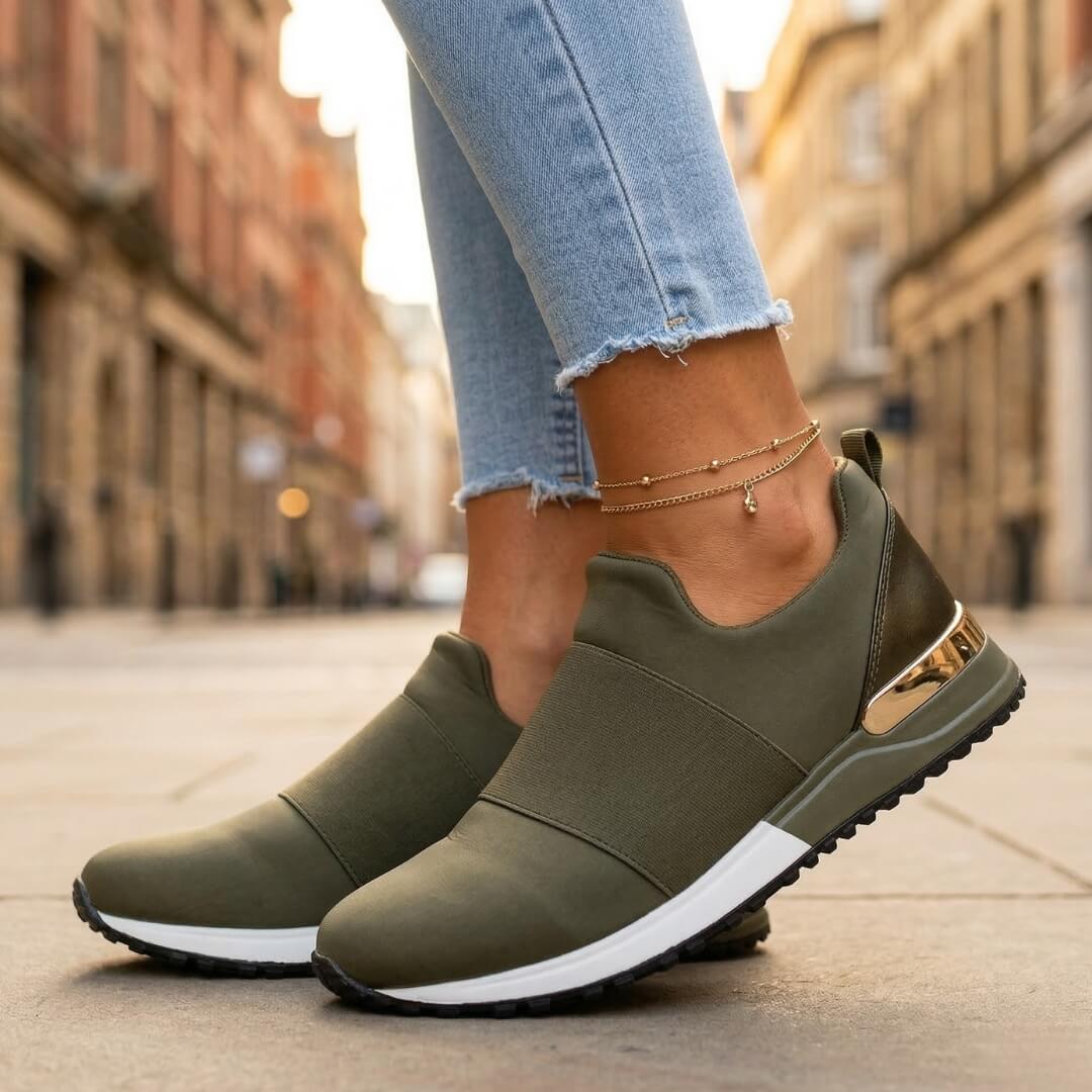 Sneakersy Arvena bez sznurówek