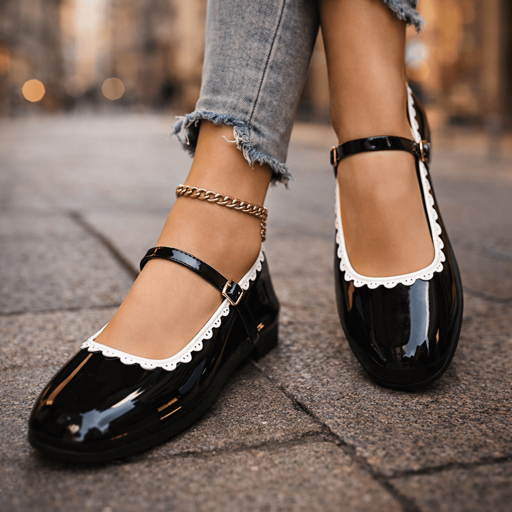 Baleriny Odette Noir