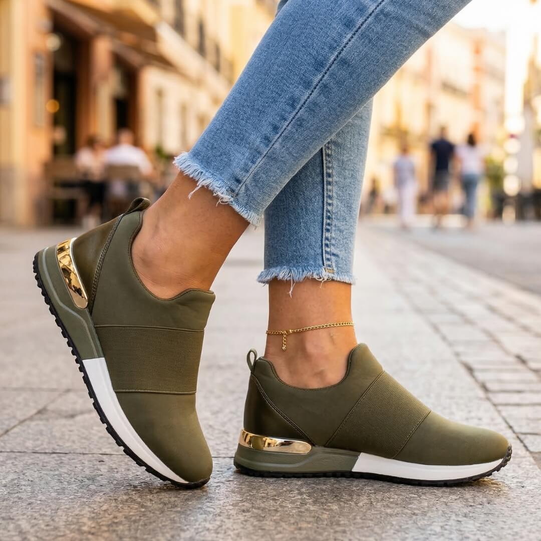 Sneakersy Arvena bez sznurówek