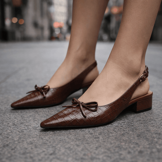 Baleriny Nerise na pasku