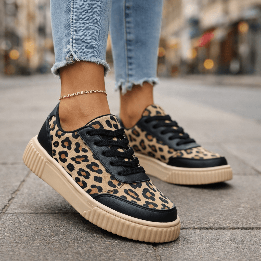 Sneakersy Bellina Leopard