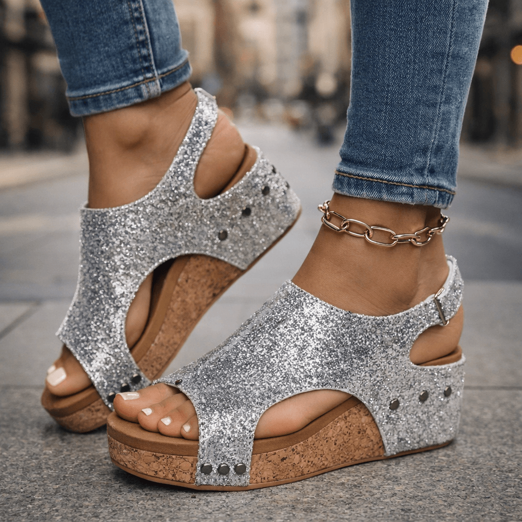 Sandały Erica Shine