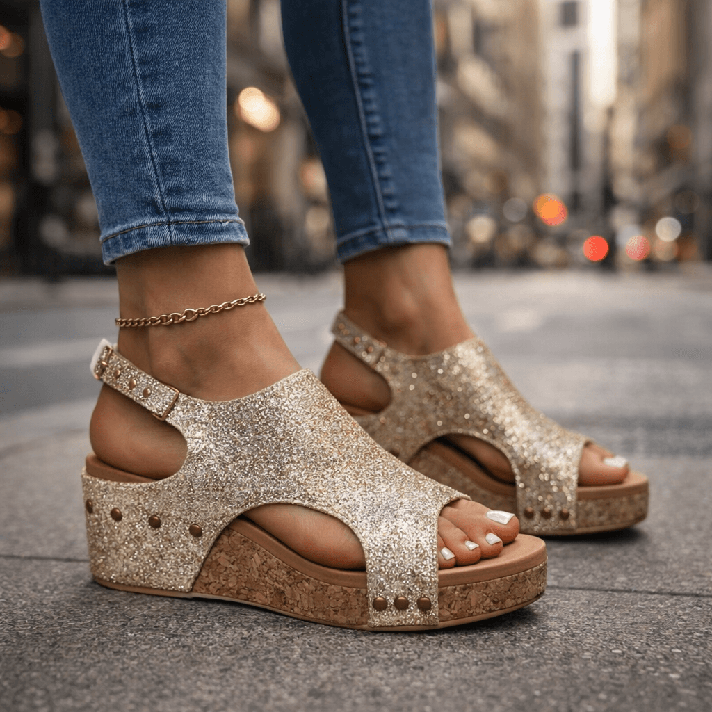 Sandały Erica Shine