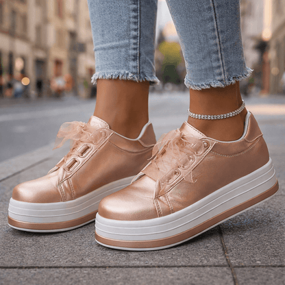 Sneakersy Miralyn na platformie