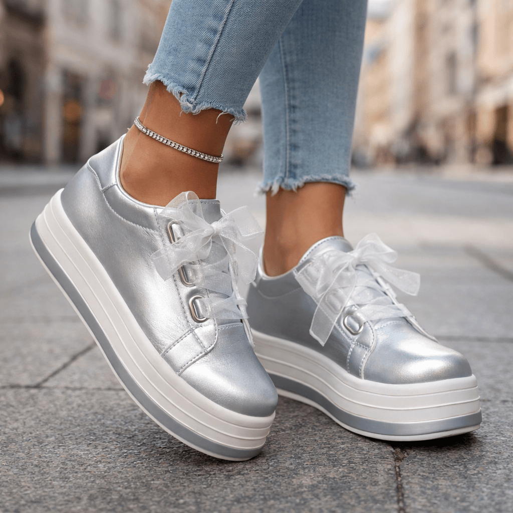 Sneakersy Miralyn na platformie