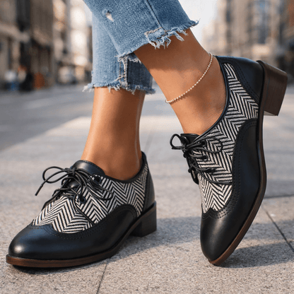 Buty Velisse z tweedu