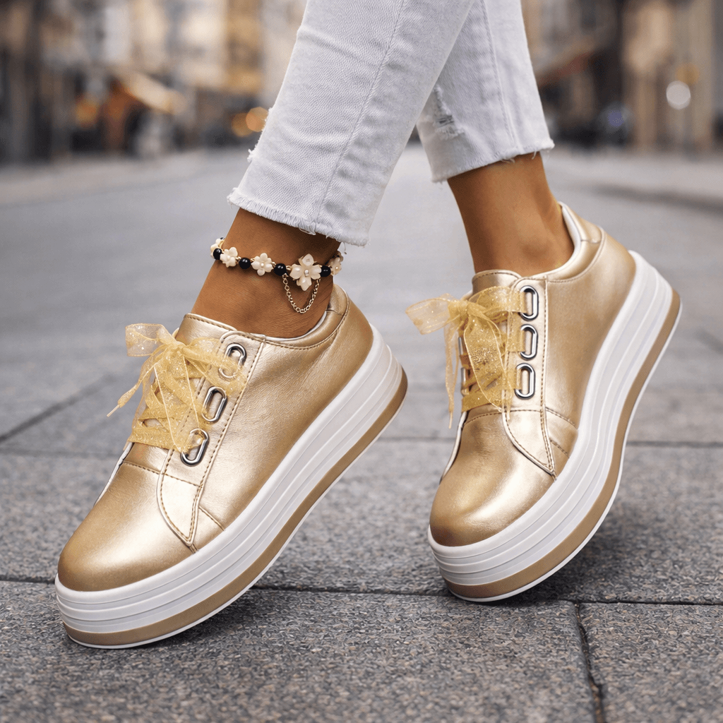 Sneakersy Miralyn na platformie