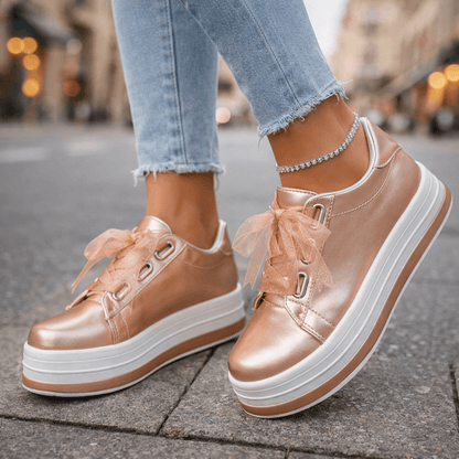 Sneakersy Miralyn na platformie
