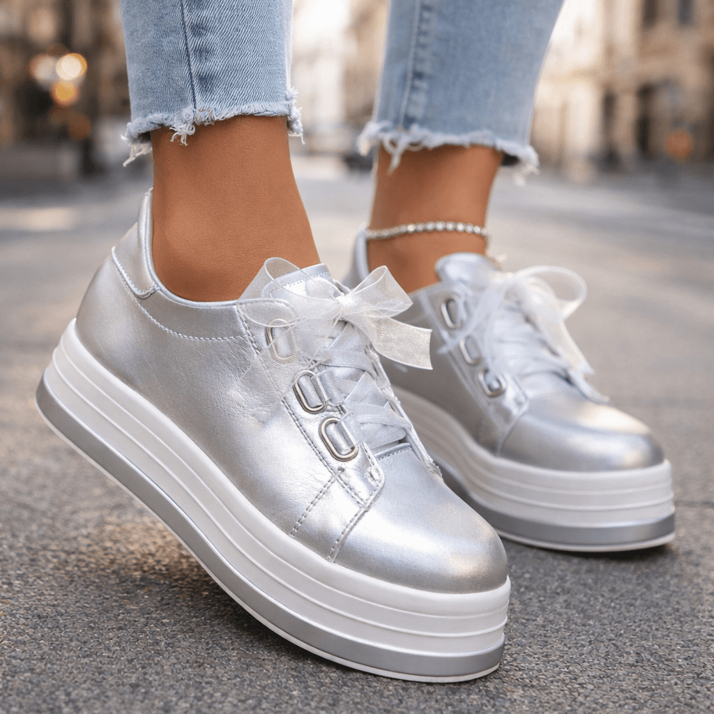 Sneakersy Miralyn na platformie