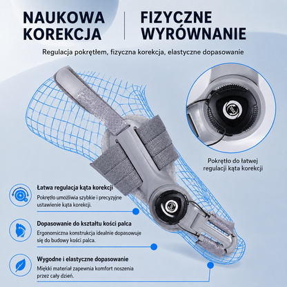OrtoPalec – Regulowana Orteza na Paluch Koślawy