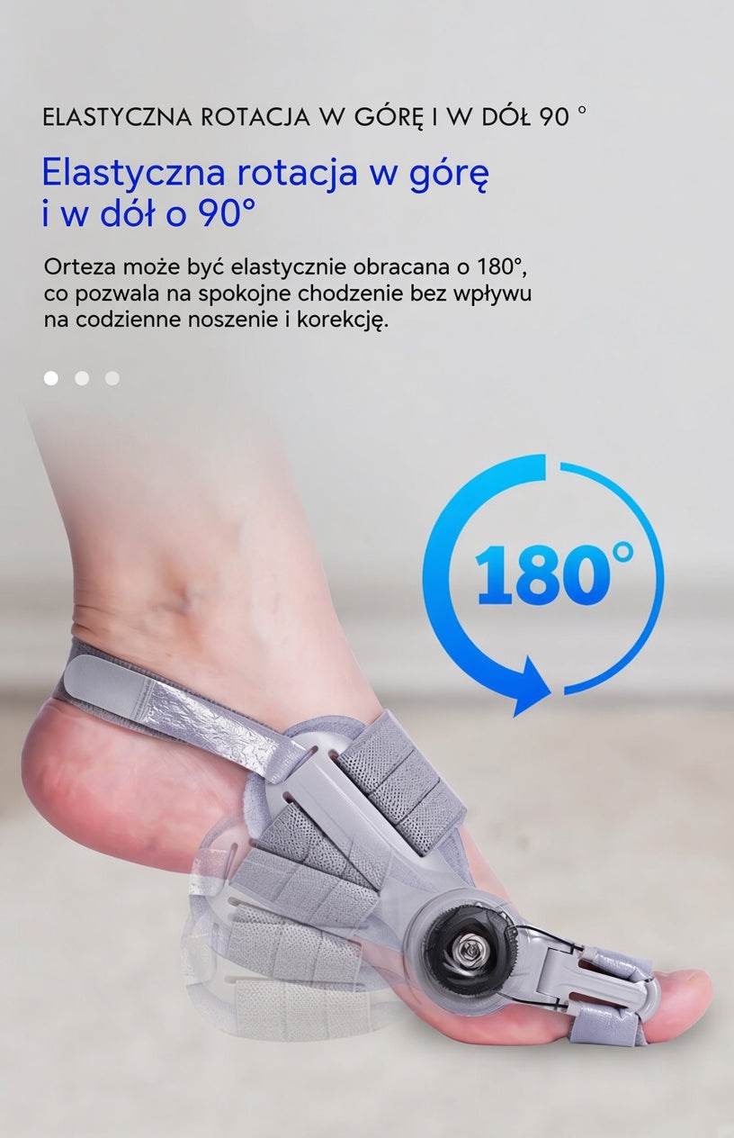 OrtoPalec – Regulowana Orteza na Paluch Koślawy