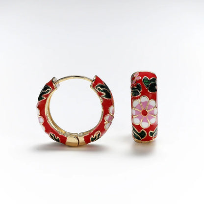 Kolczyki Floral Harmony