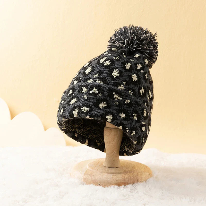Czapka Aria Leopard