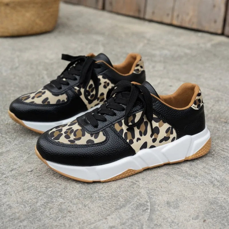Sneakersy Livia Leopard