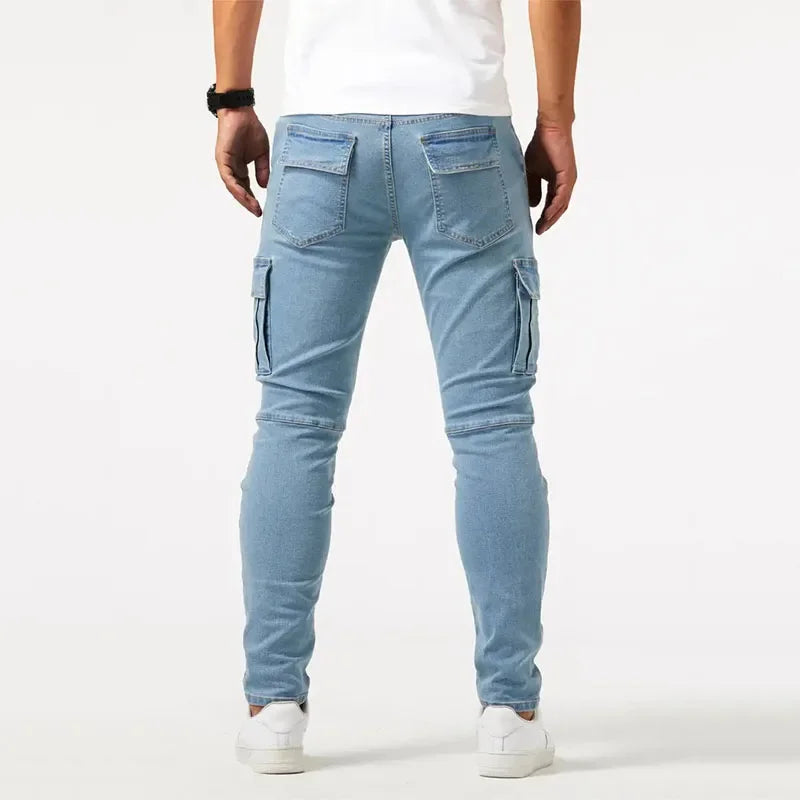 Jeansy cargo Flexion