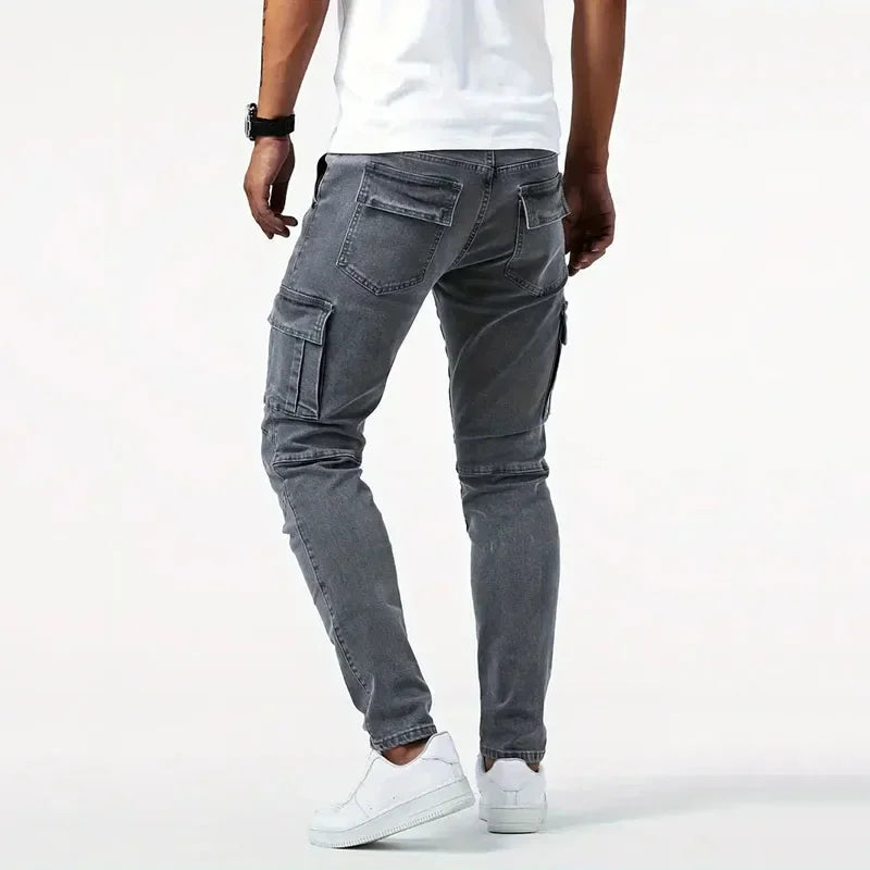 Jeansy cargo Flexion