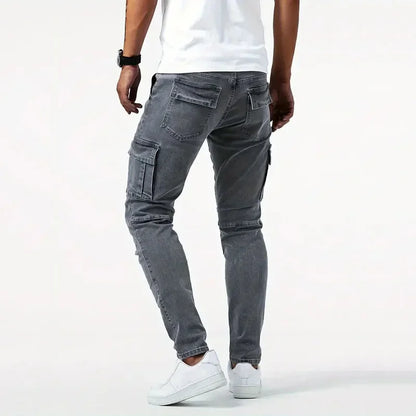 Jeansy cargo Flexion