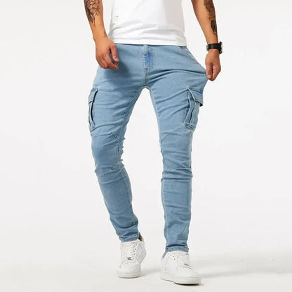 Jeansy cargo Flexion