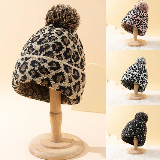 Czapka Aria Leopard