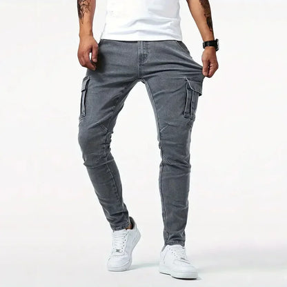 Jeansy cargo Flexion