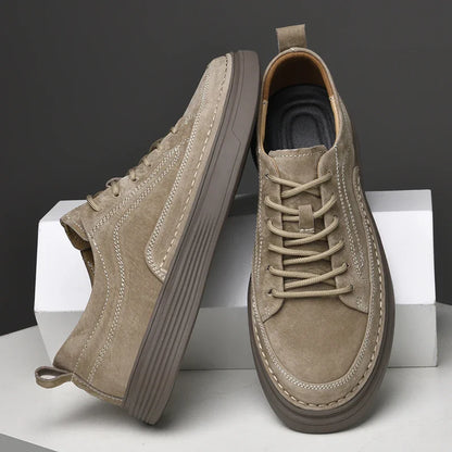 Sneakersy Velar z zamszu