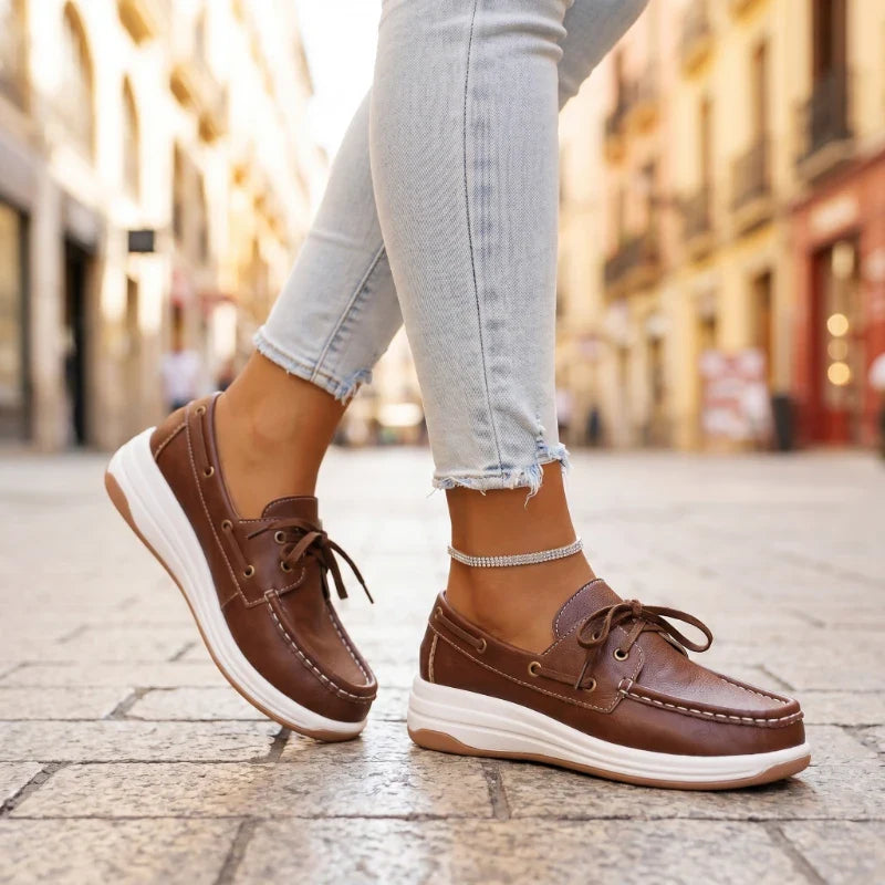 Buty Zenobia ze skóry