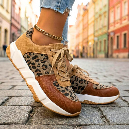 Sneakersy Livia Leopard