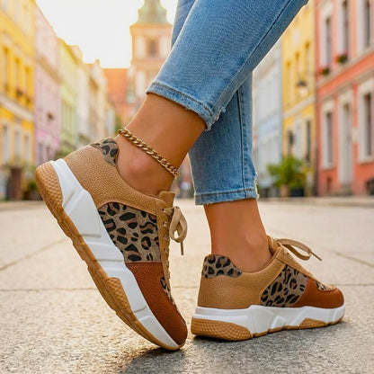 Sneakersy Livia Leopard